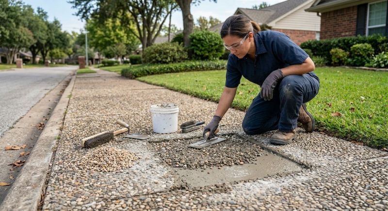 Exposed Aggregate Installation Service